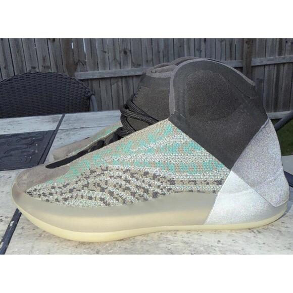 Adidas Yeezy Quantum \'Teal Blue\' G58864 Men\'s Size 5 NEW W/Tags